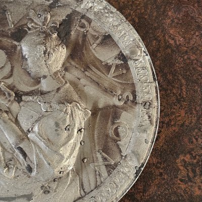 Matrice pour médaille Mimi Pinson par Anie Mouroux XXe