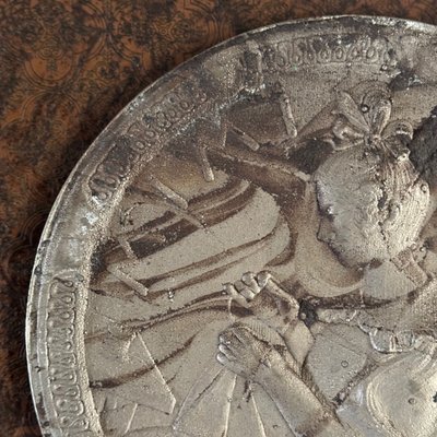 Matrice pour médaille Mimi Pinson par Anie Mouroux XXe