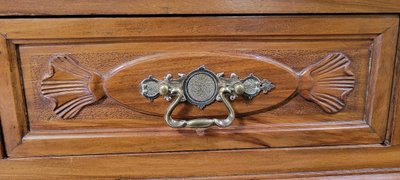 Meuble de toilette style Louis XV Provençal en noyer vers 1850 