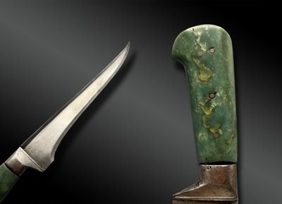 COLTELLO chiamato Pech Kabz - India - XIX secolo