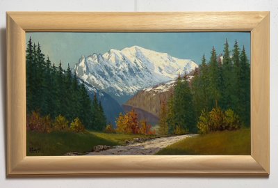 Vue du Mont Blanc