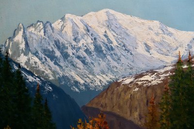 Vue du Mont Blanc