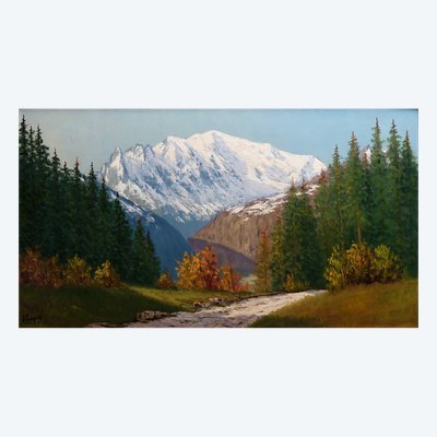 Vue du Mont Blanc