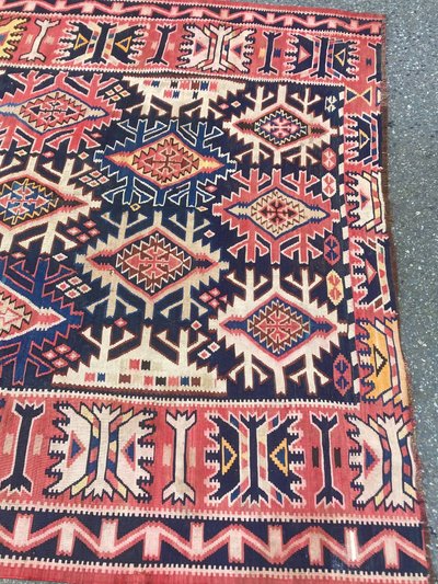 Kilim Kuba Azerbaijan inizio XX