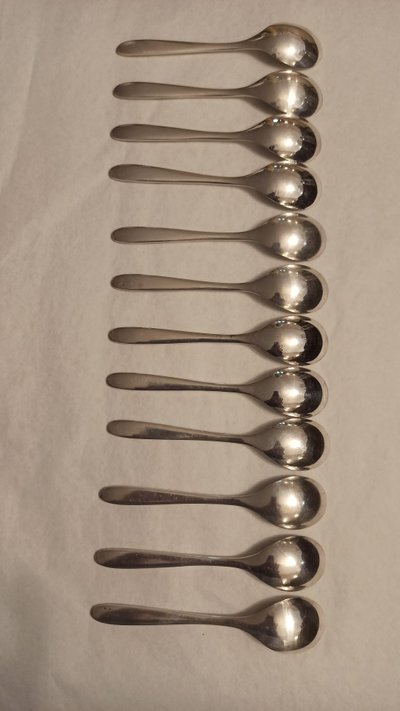 12 ice cream scoops Cie Paquet