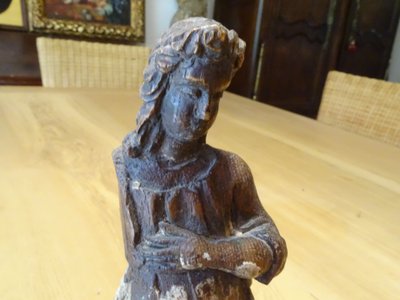 Wooden angel from the 17th century
