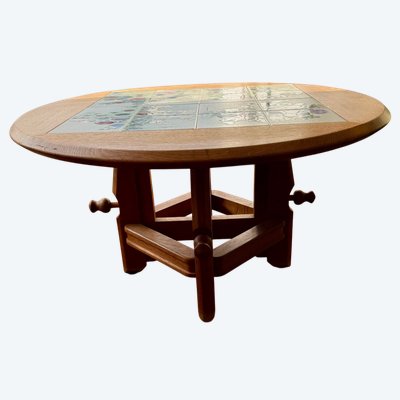 Guéridon / Table basse Guillerme et Chambron 