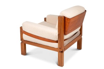 Pierre Chapo. Pair of elm armchairs. 1970s.LS6493B2809M