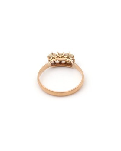 Anello per denti da latte in oro 18 carati, anello sentimentale, gioiello antico, gioiello della fertilità, ricordo