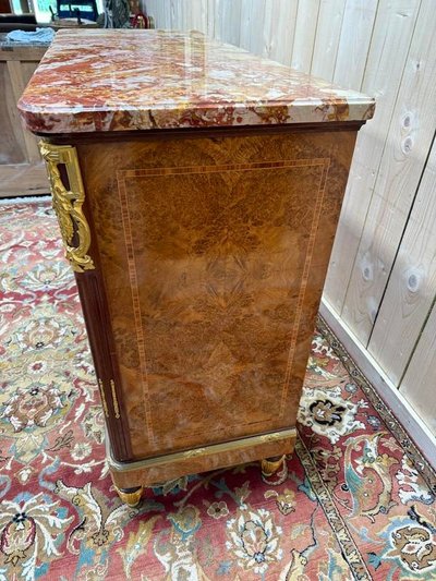 Buffet in stile Louis Louis XVI in intarsio