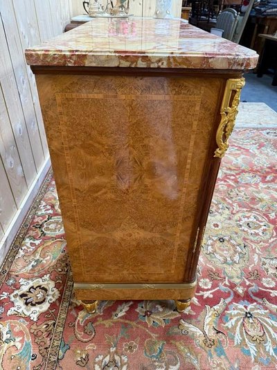 Buffet in stile Louis Louis XVI in intarsio