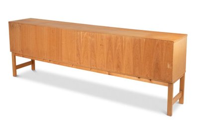 Oak and oak veneer sideboard. 1960s/70s.LS65231208Z