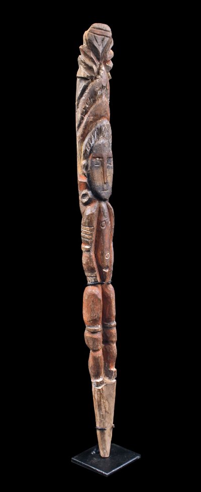 Abelam amulet, tribal art, oceanic art, Oceania, Pacific art, tribal statue, 58.5 cm