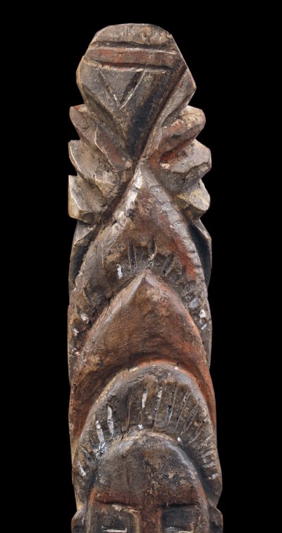 Abelam amulet, tribal art, oceanic art, Oceania, Pacific art, tribal statue, 58.5 cm