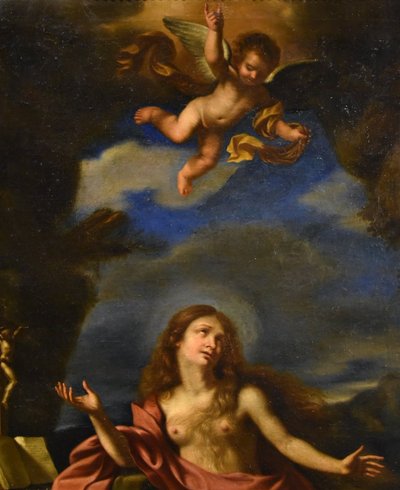 Maria Maddalena nel deserto, Giovanni Francesco Barbieri 'Il Guercino' (Cento, 1591 - Bologna, 1666)