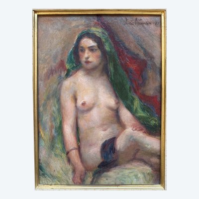 Lucien Mignon - Donna nuda orientalista