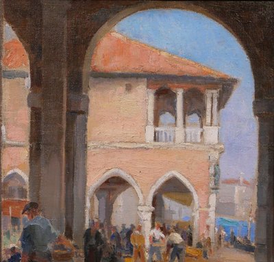 Charles Hirlemann, Venice Italy landscape 1930