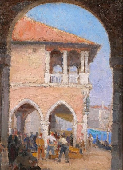 Charles Hirlemann, Venice Italy landscape 1930