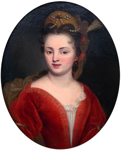 Jahrhundert, Pierre Gobert (1662/1744) zugeschriebenes Porträt