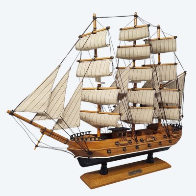 Modellino di nave MayFlower degli anni '70. Realizzato a mano. Realizzato in Inghilterra