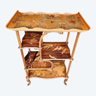 Emile Gallé Art Nouveau shelf