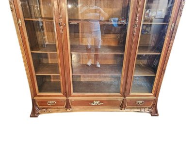 Biblioteca Art Nouveau Louis Majorelle "Lilas