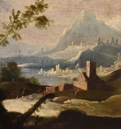 Arcadian Landscapes With Figures, Circle Of Marco Ricci (1676 – 1730)