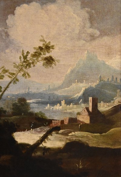 Arcadian Landscapes With Figures, Circle Of Marco Ricci (1676 – 1730)