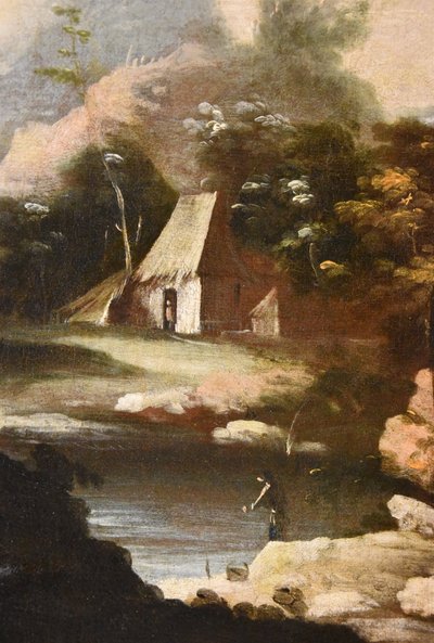Arcadian Landscapes With Figures, Circle Of Marco Ricci (1676 – 1730)