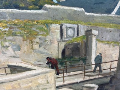 Oil on canvas 20th century by "Guy Pennamen".