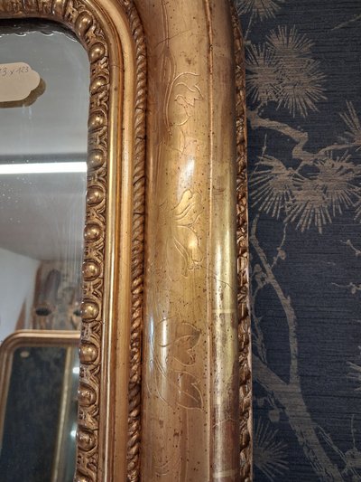 Specchio d'epoca Luigi Filippo 173 x 123