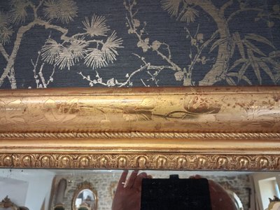 Specchio d'epoca Luigi Filippo 173 x 123