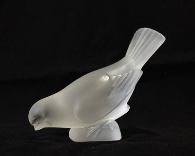 Scultura di uccelli Lalique Francia 20° secolo