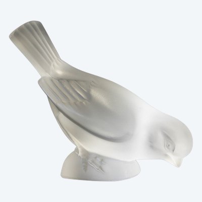 Scultura di uccelli Lalique Francia 20° secolo