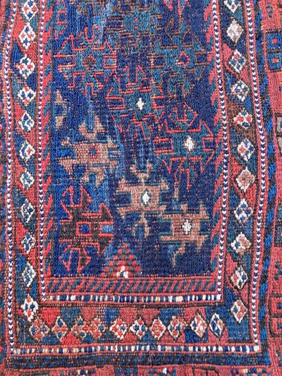 Doppio sacco di dromedario aperto. XIX. Bathiyari - Persia.