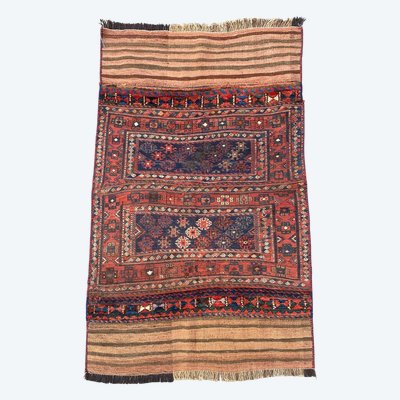 Doppio sacco di dromedario aperto. XIX. Bathiyari - Persia.