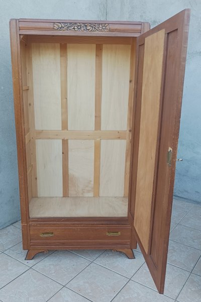 Armadio Art Déco in faggio