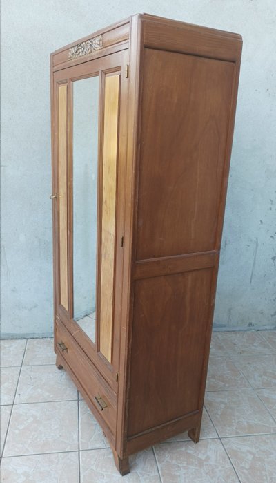 Armadio Art Déco in faggio