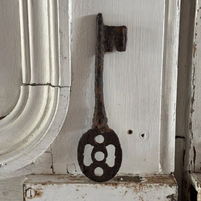 Clé en fer forgé Haute Époque