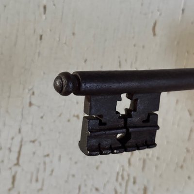 Clé en fer forgé Haute Époque