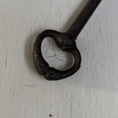 Clé en fer forgé Haute Époque