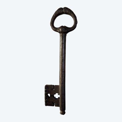 Clé en fer forgé Haute Époque