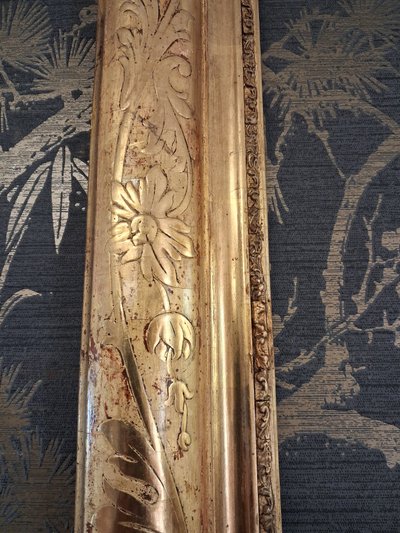 Cadre XIX époque restauration 87 x 75