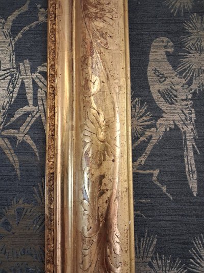 Cadre XIX époque restauration 87 x 75