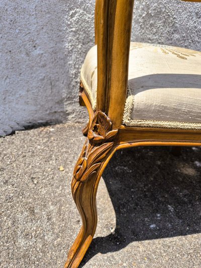 Paire de fauteuils art nouveau, début XXème siècle