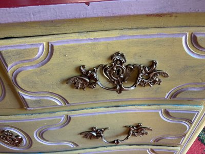 Commode 18ième rechampie