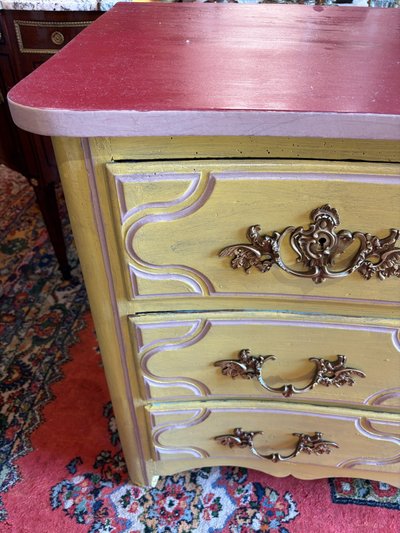 Commode 18ième rechampie