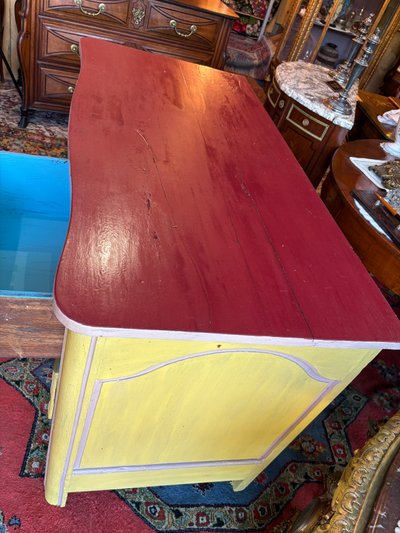 Commode 18ième rechampie