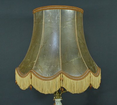 Bedeutende Lampe aus Onyx und Bronze, Stil Louis XVI - 20.