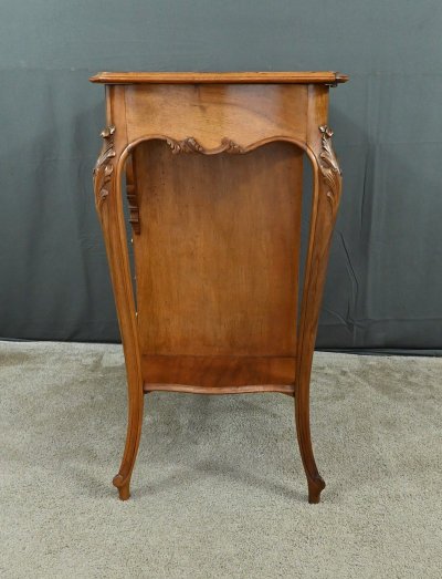 Walnut coffee table, Louis XV style - Early 20th century